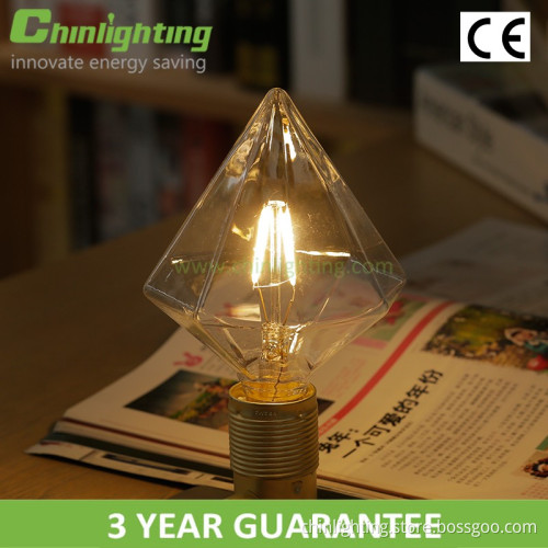 New arrival vintage DIY Diamond E27 4W Led filament bulb